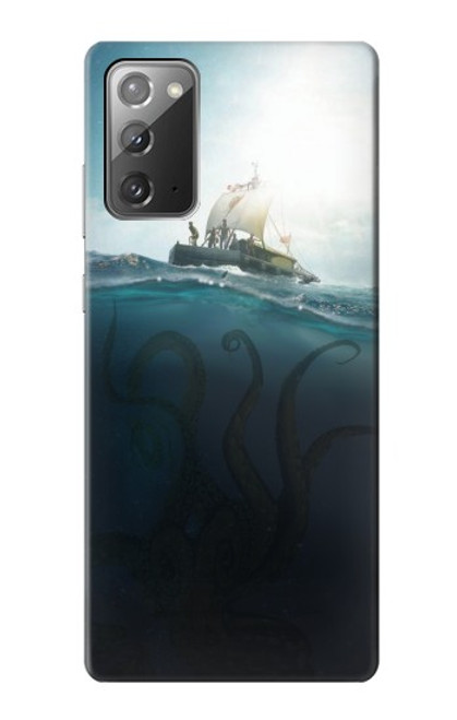 S3540 巨大なタコ Giant Octopus Samsung Galaxy Note 20 バックケース、フリップケース・カバー