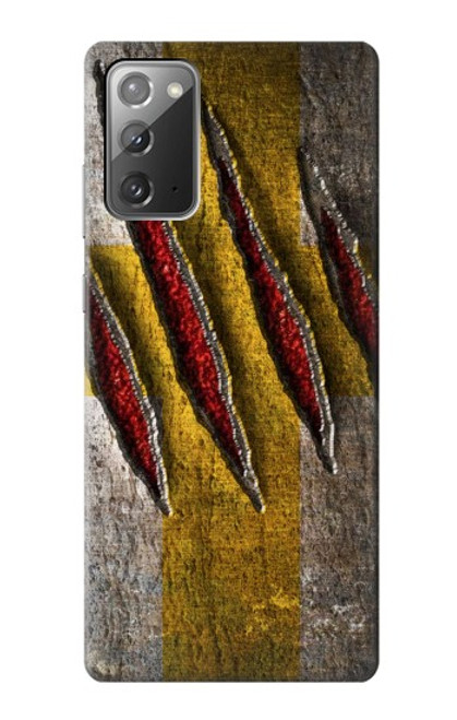 S3603 ウルヴァリンクロースラッシュ Wolverine Claw Slash Samsung Galaxy Note 20 バックケース、フリップケース・カバー