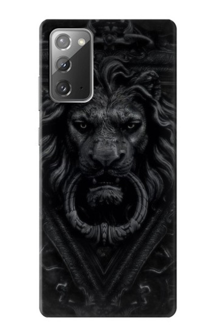 S3619 ダークゴシックライオン Dark Gothic Lion Samsung Galaxy Note 20 バックケース、フリップケース・カバー