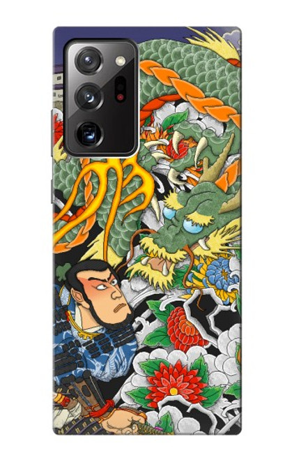 S0454 日本の入れ墨 Japan Tattoo Samsung Galaxy Note 20 Ultra, Ultra 5G バックケース、フリップケース・カバー
