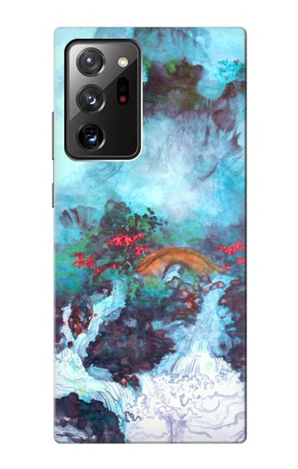 S2724 白龍 White Dragon Pool Lui Haisu Samsung Galaxy Note 20 Ultra, Ultra 5G バックケース、フリップケース・カバー