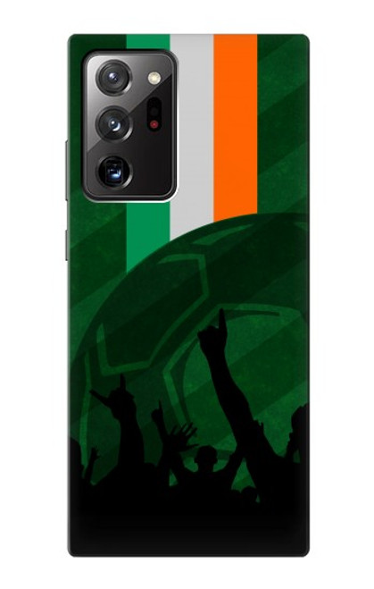 S3002 アイルランドサッカー Ireland Football Soccer Flag Samsung Galaxy Note 20 Ultra, Ultra 5G バックケース、フリップケース・カバー