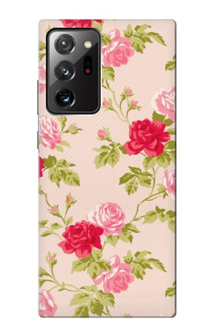 S3037 ローズコテージフローラ Pretty Rose Cottage Flora Samsung Galaxy Note 20 Ultra, Ultra 5G バックケース、フリップケース・カバー