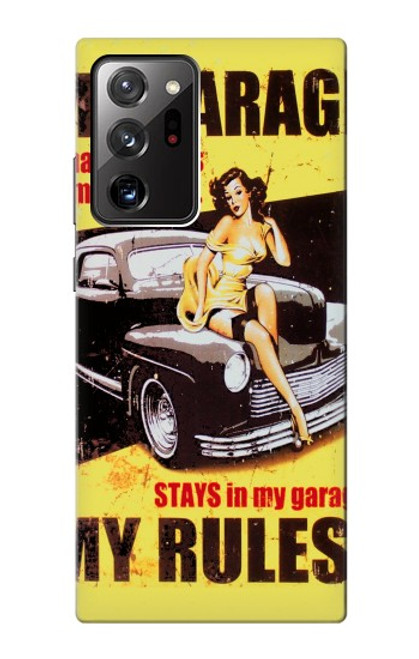 S3198 マイガレージピンナップガール My Garage Pinup Girl Samsung Galaxy Note 20 Ultra, Ultra 5G バックケース、フリップケース・カバー