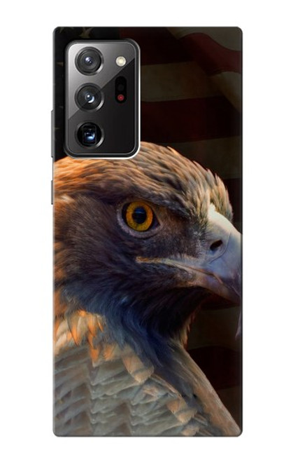 S3376 イーグルアメリカ国旗 Eagle American Flag Samsung Galaxy Note 20 Ultra, Ultra 5G バックケース、フリップケース・カバー