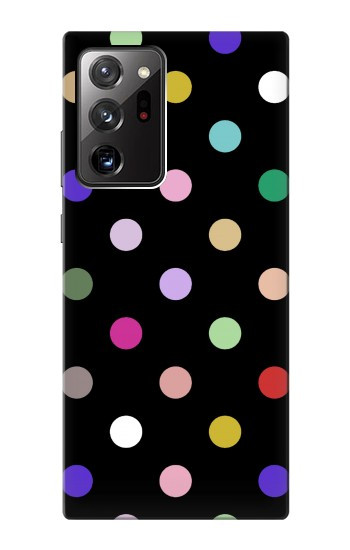 S3532 カラフルな水玉 Colorful Polka Dot Samsung Galaxy Note 20 Ultra, Ultra 5G バックケース、フリップケース・カバー