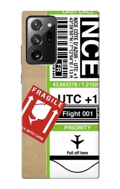 S3543 荷物タグアート Luggage Tag Art Samsung Galaxy Note 20 Ultra, Ultra 5G バックケース、フリップケース・カバー