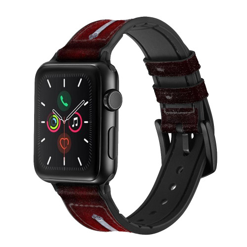 CA0591 クリスチャンクロス Christian Cross レザーシリコンApple Watchバンド アップルウォッチ バンド