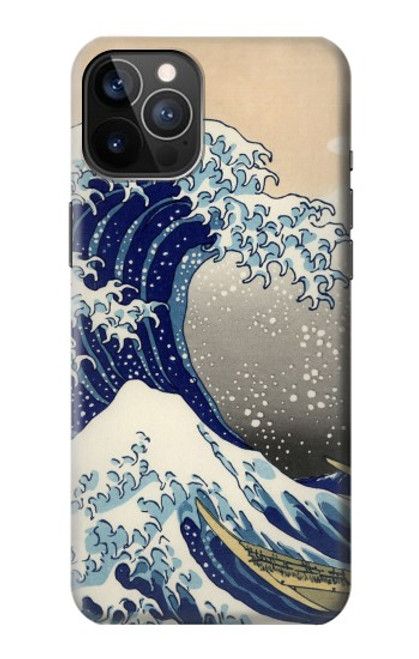 S2389 葛飾北斎 神奈川沖浪裏 Katsushika Hokusai The Great Wave off Kanagawa iPhone 12, iPhone 12 Pro バックケース、フリップケース・カバー