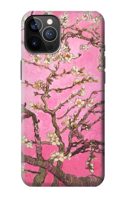 S2449 ピンク開花アーモンドの木 フィンセント・ファン・ゴッホ Pink Blossoming Almond Tree Van Gogh iPhone 12, iPhone 12 Pro バックケース、フリップケース・カバー