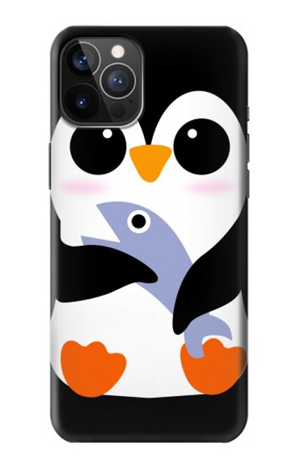 S2631 可愛い赤ちゃんペンギン Cute Baby Penguin iPhone 12, iPhone 12 Pro バックケース、フリップケース・カバー