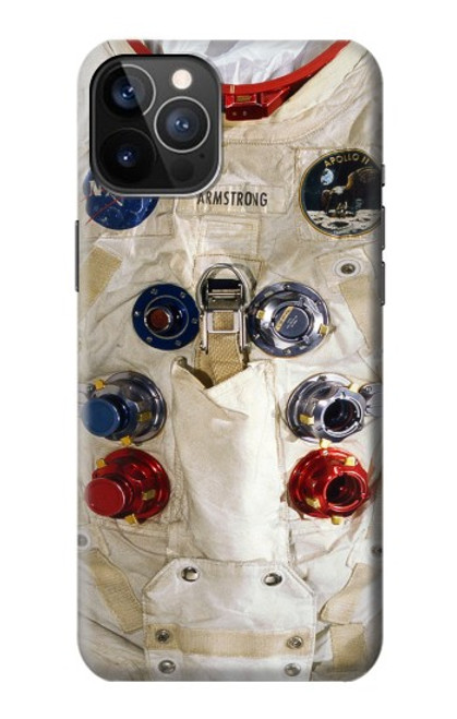 S2639 ニール・アームストロングホワイト宇宙飛行士の宇宙服 Neil Armstrong White Astronaut Space Suit iPhone 12, iPhone 12 Pro バックケース、フリップケース・カバー