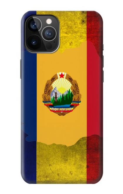 S3021 ルーマニアの旗 Romania Flag iPhone 12, iPhone 12 Pro バックケース、フリップケース・カバー