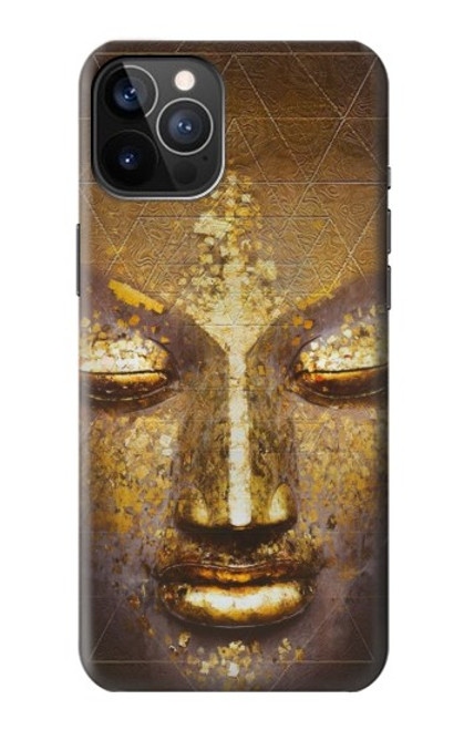 S3189 魔法のヤントラ仏の顔 Magical Yantra Buddha Face iPhone 12, iPhone 12 Pro バックケース、フリップケース・カバー