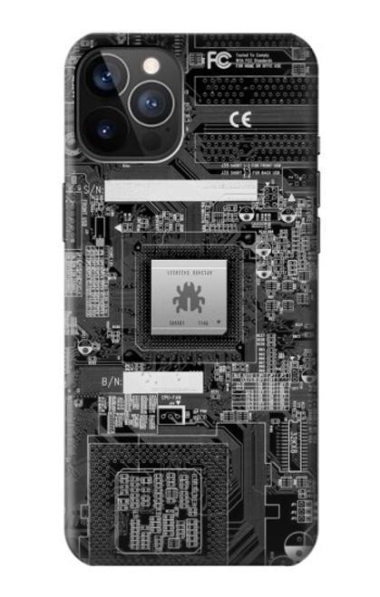 S3434 バグ回路基板のグラフィック Bug Circuit Board Graphic iPhone 12, iPhone 12 Pro バックケース、フリップケース・カバー