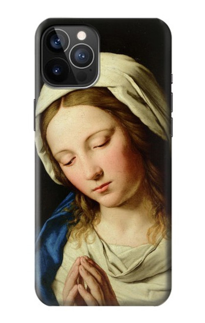 S3476 聖母マリアの祈り Virgin Mary Prayer iPhone 12, iPhone 12 Pro バックケース、フリップケース・カバー