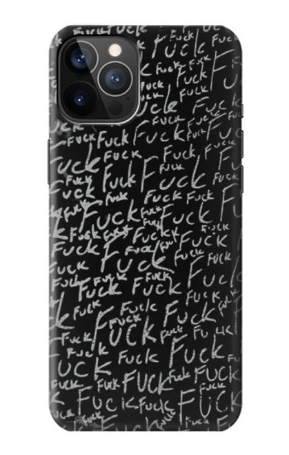 S3478 面白い言葉黒板 Funny Words Blackboard iPhone 12, iPhone 12 Pro バックケース、フリップケース・カバー