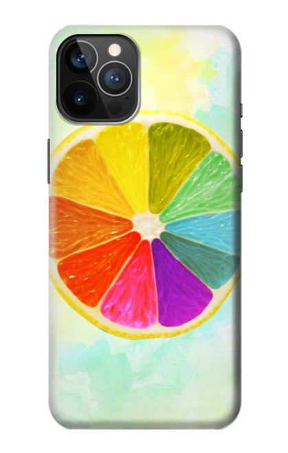 S3493 カラフルなレモン Colorful Lemon iPhone 12, iPhone 12 Pro バックケース、フリップケース・カバー