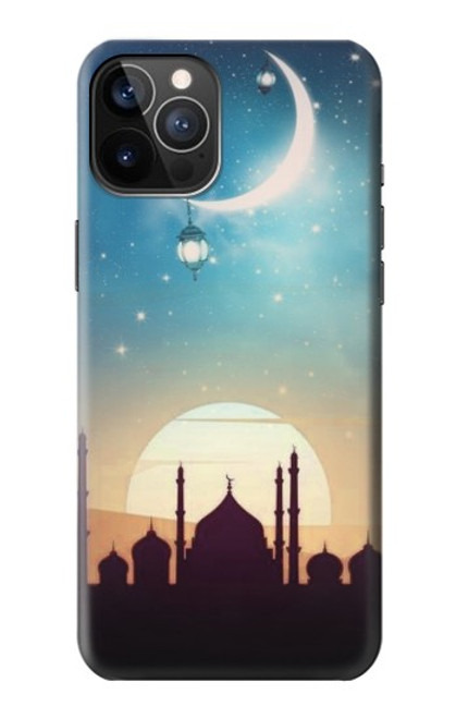 S3502 イスラムの夕日 Islamic Sunset iPhone 12, iPhone 12 Pro バックケース、フリップケース・カバー