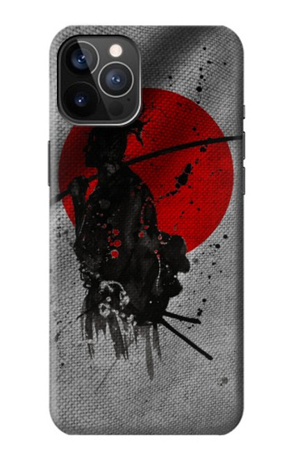 S3517 日本国旗Sa Japan Flag Samurai iPhone 12, iPhone 12 Pro バックケース、フリップケース・カバー