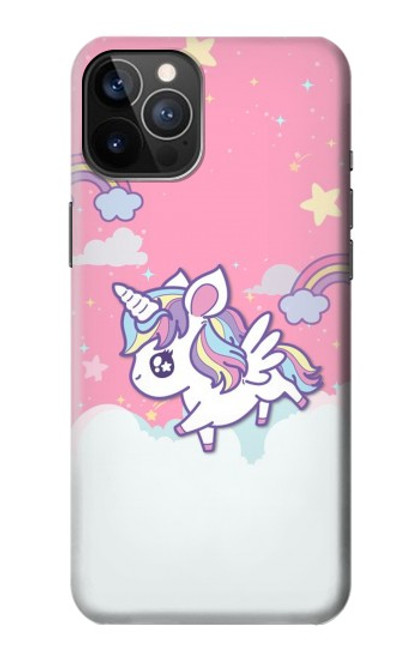 S3518 ユニコーン漫画 Unicorn Cartoon iPhone 12, iPhone 12 Pro バックケース、フリップケース・カバー
