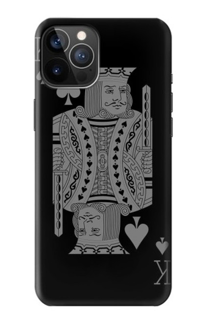 S3520 ブラックキングスペード Black King Spade iPhone 12, iPhone 12 Pro バックケース、フリップケース・カバー