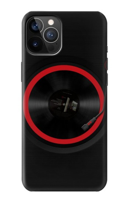 S3531 スピニングレコードプレーヤー Spinning Record Player iPhone 12, iPhone 12 Pro バックケース、フリップケース・カバー