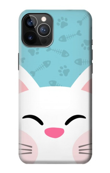 S3542 かわいい猫漫画 Cute Cat Cartoon iPhone 12, iPhone 12 Pro バックケース、フリップケース・カバー