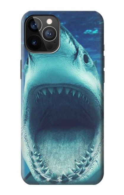 S3548 イタチザメ Tiger Shark iPhone 12, iPhone 12 Pro バックケース、フリップケース・カバー