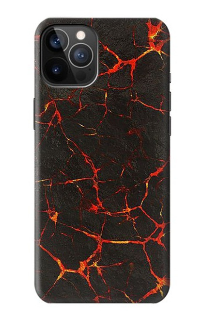 S3696 溶岩マグマ Lava Magma iPhone 12, iPhone 12 Pro バックケース、フリップケース・カバー
