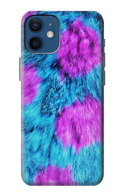 S2757 モンスターファースキンパターングラフィック Monster Fur Skin Pattern Graphic iPhone 12 mini バックケース、フリップケース・カバー