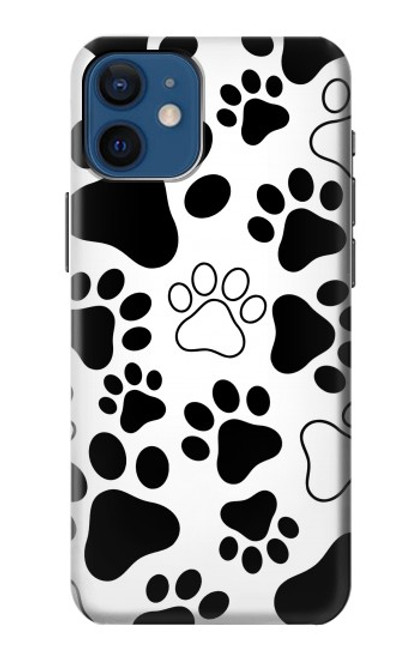 S2904 犬ポウ Dog Paw Prints iPhone 12 mini バックケース、フリップケース・カバー