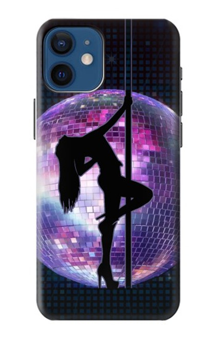 S3284 セクシーな女の子ディスコポールダンス Sexy Girl Disco Pole Dance iPhone 12 mini バックケース、フリップケース・カバー