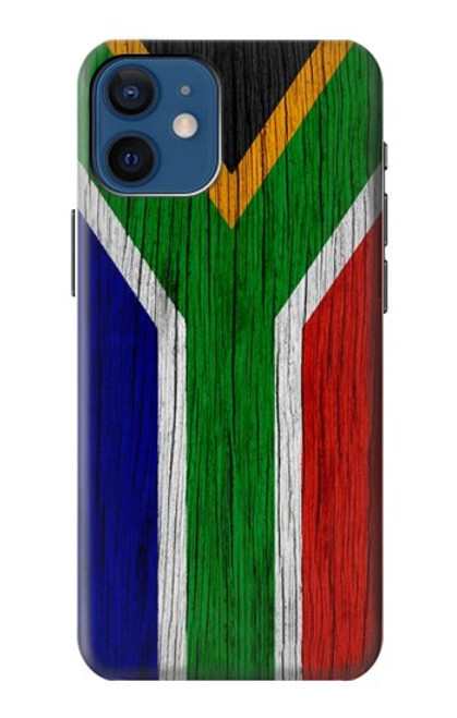 S3464 南アフリカの国旗 South Africa Flag iPhone 12 mini バックケース、フリップケース・カバー
