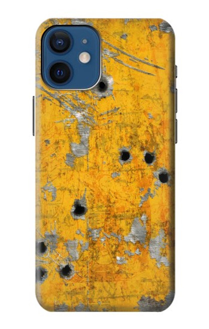 S3528 弾 黄色の金属 Bullet Rusting Yellow Metal iPhone 12 mini バックケース、フリップケース・カバー