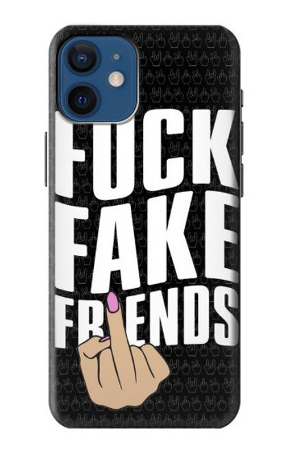S3598 中指の友達 Middle Finger Friend iPhone 12 mini バックケース、フリップケース・カバー