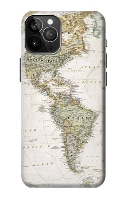 S0604 世界地図 World Map iPhone 12 Pro Max バックケース、フリップケース・カバー