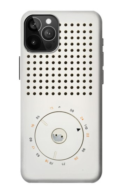 S1857 レトロなトランジスタラジオ Retro Transistor Radio iPhone 12 Pro Max バックケース、フリップケース・カバー