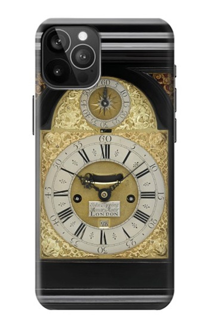 S3144 アンティークブラケット時計 Antique Bracket Clock iPhone 12 Pro Max バックケース、フリップケース・カバー