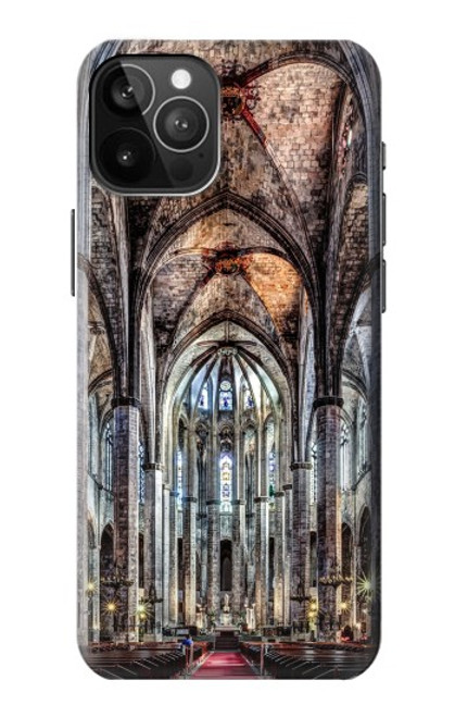 S3210 サンタ・マリア・ダル・マール教会 Santa Maria Del Mar Cathedral iPhone 12 Pro Max バックケース、フリップケース・カバー