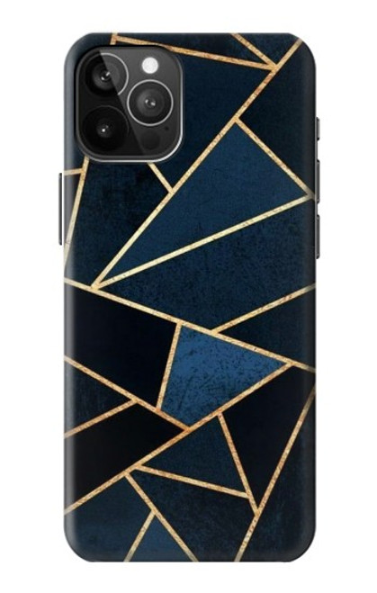 S3479 ネイビーブルーグラフィックアート Navy Blue Graphic Art iPhone 12 Pro Max バックケース、フリップケース・カバー