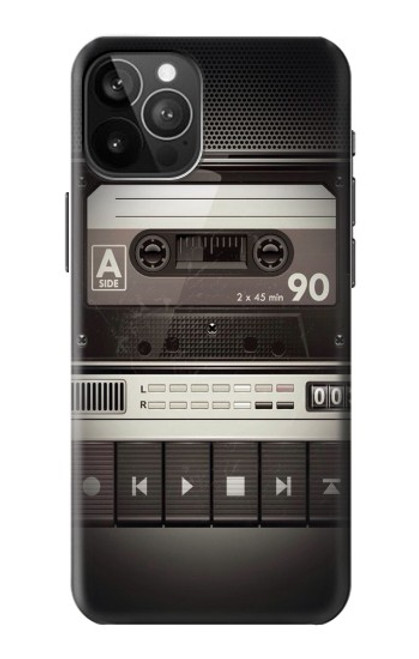 S3501 ビンテージカセットプレーヤー Vintage Cassette Player iPhone 12 Pro Max バックケース、フリップケース・カバー