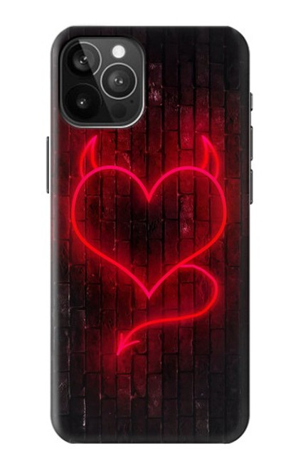 S3682 デビルハート Devil Heart iPhone 12 Pro Max バックケース、フリップケース・カバー