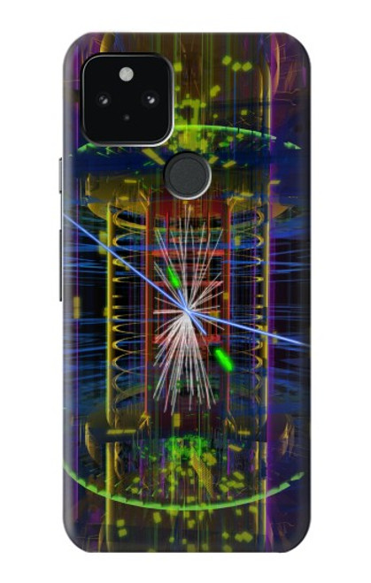 S3545 量子粒子衝突 Quantum Particle Collision Google Pixel 5 バックケース、フリップケース・カバー