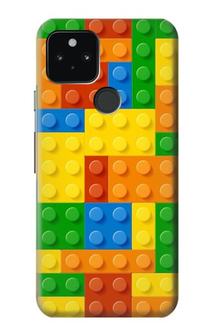 S3595 レンガのおもちゃ Brick Toy Google Pixel 5 バックケース、フリップケース・カバー