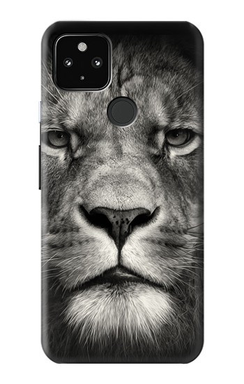 S1352 ライオンの顔 Lion Face Google Pixel 4a 5G バックケース、フリップケース・カバー