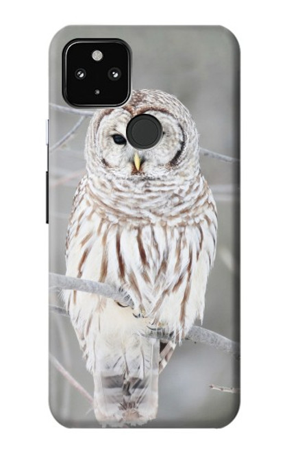 S1566 白フクロウ シロフクロウ Snowy Owl White Owl Google Pixel 4a 5G バックケース、フリップケース・カバー S1566 白フクロウ シロフクロウ Snowy Owl White Owl Google Pixel 4a 5G バックケース、フリップケース・カバー