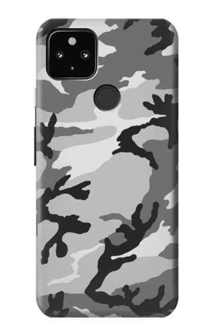S1721 雪迷彩グラフィックプリント Snow Camo Camouflage Graphic Printed Google Pixel 4a 5G バックケース、フリップケース・カバー