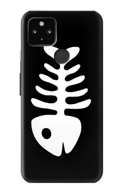 S2509 魚の骨 Fishbone Google Pixel 4a 5G バックケース、フリップケース・カバー
