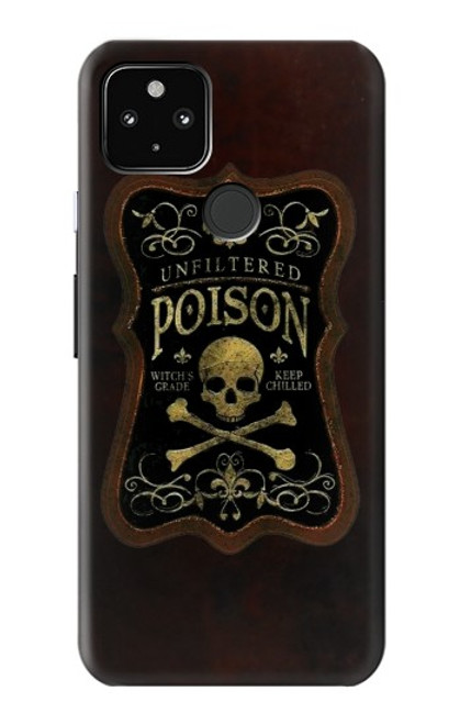 S2649 ヴィンテージポイズンガラスびん Unfiltered Poison Vintage Glass Bottle Google Pixel 4a 5G バックケース、フリップケース・カバー